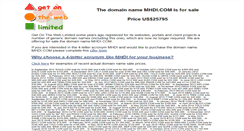 Desktop Screenshot of mhdi.com